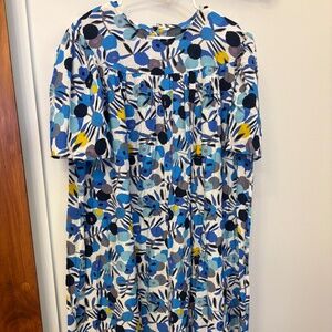 Beulah Blue Floral Dress